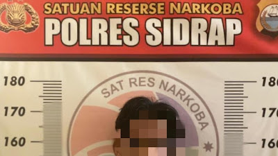 Satnarkoba Polres Sidrap Amankan Tiga Terduga Pelaku Narkoba