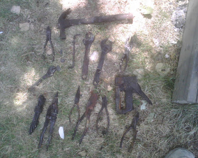 tools after the fire