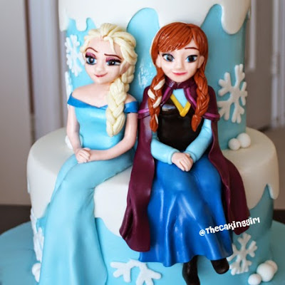 how to make frozen elsa anna figurine gumpaste