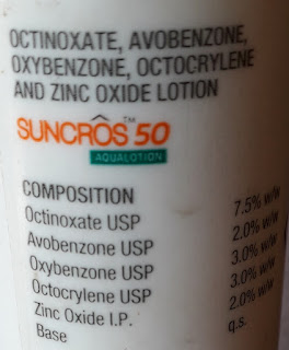 Suncros sunscreen spf 50