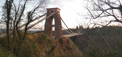 Bristol, puente colgante de Clifton.