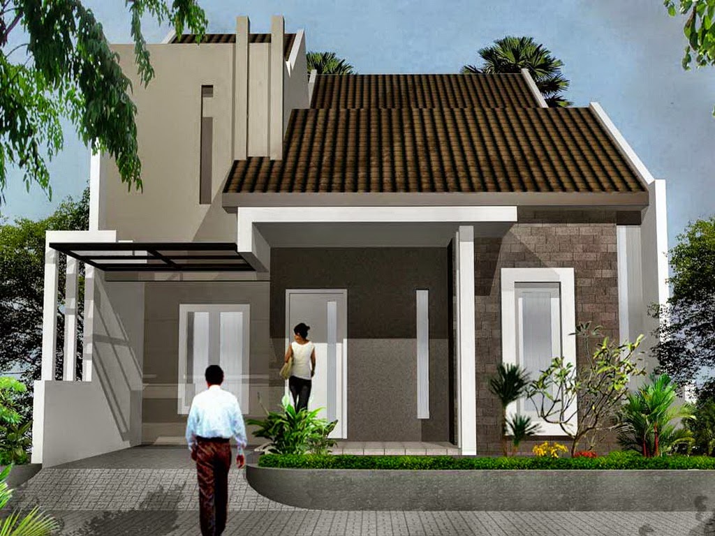 Desain Gambar Rumah Tipe 54