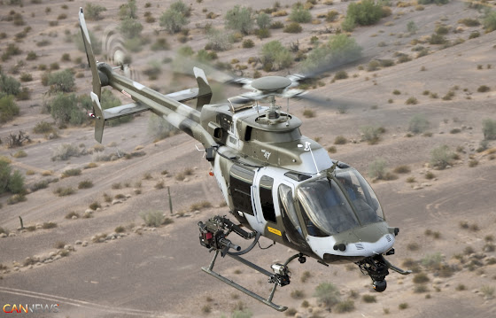 Bell 407 helicopter