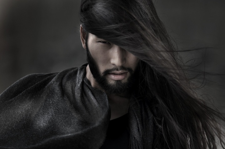 Beautiful Japanese man with long hair | Hot Asian Guys - male models