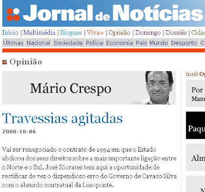 Jornal de Notícias - 2008-10-06