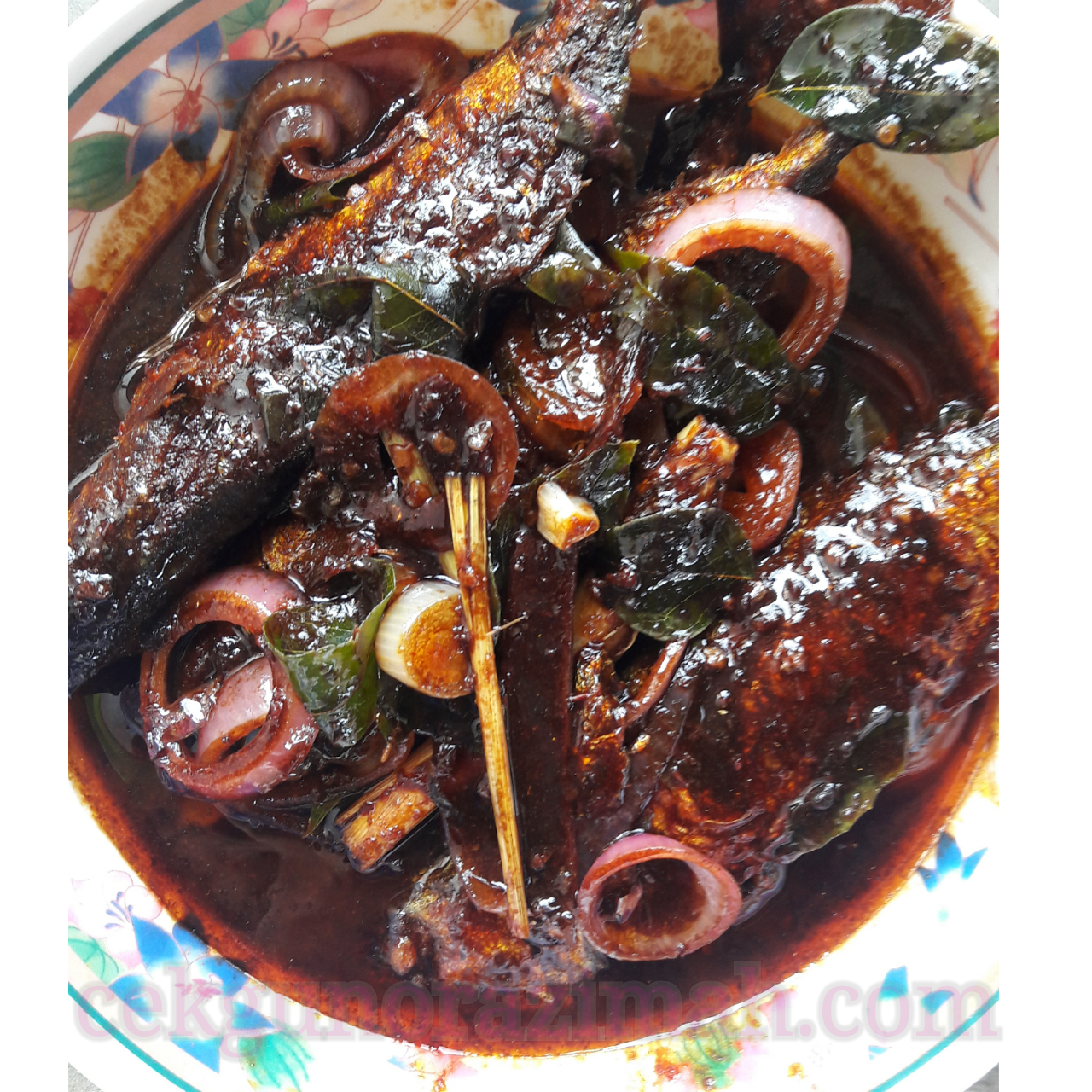 Resepi ikan masak kicap pedas ~ CikguNorazimah