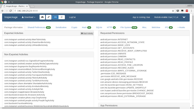Android Package Inspector