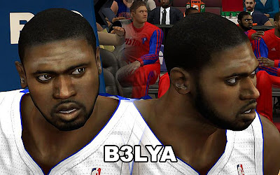 NBA 2K13 Jason Maxiell Cyberface Patch