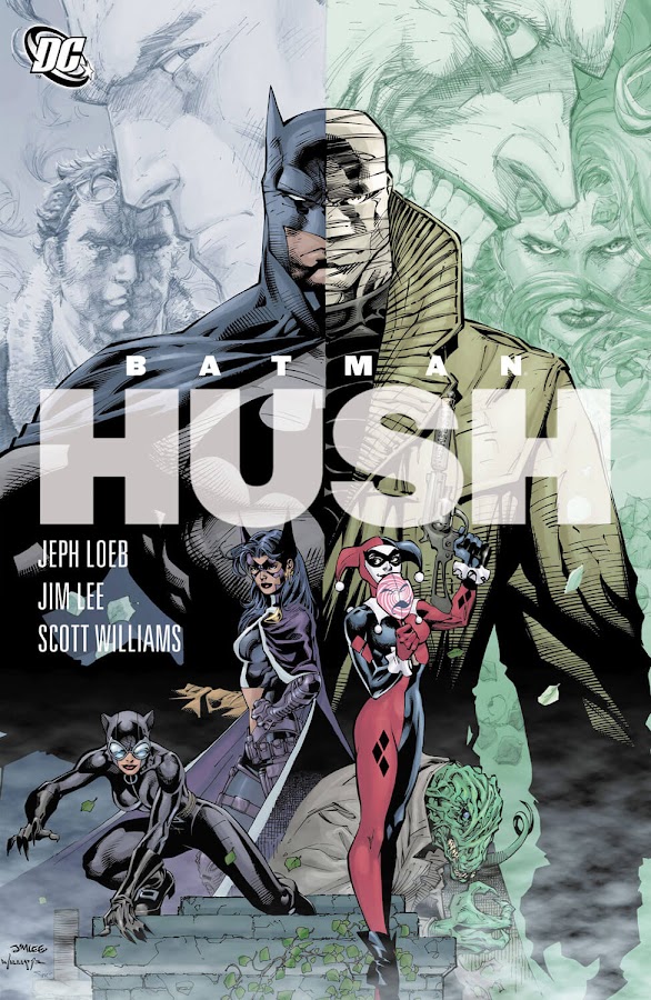 batman hush cover dc comics catwoman