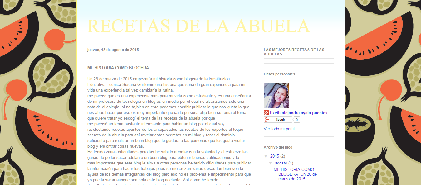 Recetas de abuela