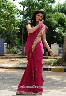 Parvathi Nifran hot saree stills