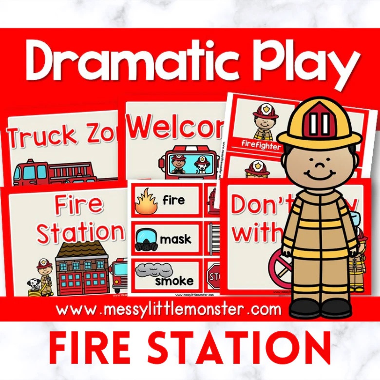 Fire Station Dramatic Play