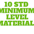 குறைந்தபட்ச கற்றல் கையேடு        10 STD MINIMUM LEVEL MATERIALS ALL SUBJECTS