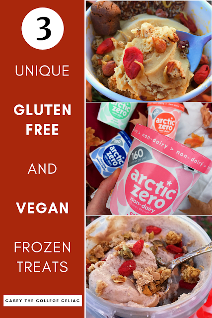 I won or in addition to then of these products inward giveaways 3 Unique New-to-Me Gluten Free Vegan Frozen Desserts