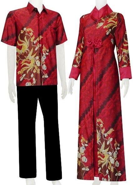 Model Desain Gambar  Model Baju  Batik  Wanita  Modern Terbaru