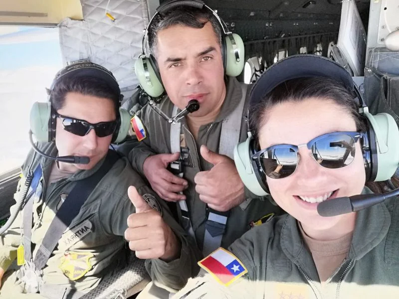 Mujeres pilotos de avión del Ejército