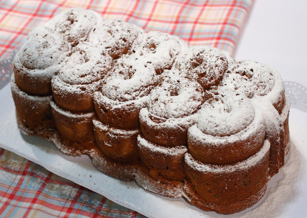 Torta de arandanos con aceite