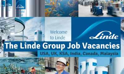The Linde Group Jobs UAE, India, UK, USA, Canada, Malaysia, KSA