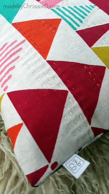 Tokyo Sunrise + Twilight Cushion with tutes @madebyChrissieD.com