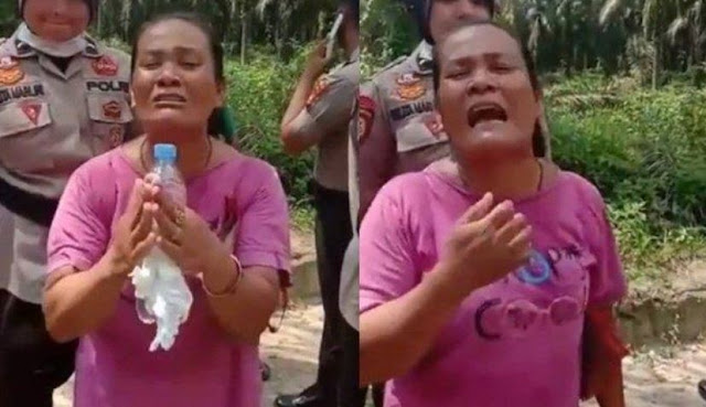 Viral Warga Siak Riau Menangis karena ganti rugi tanah untuk tol