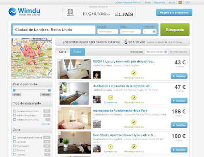 Wimdu. Alquiler de apartamentos y habitaciones