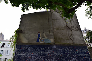 Франция,Париж,стена любви,красивые фото.