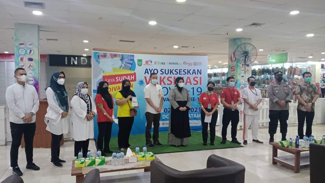 Cegah Penyebaran Covid-19, Pemko Batam Gencarkan Program Vaksinasi Covid-19