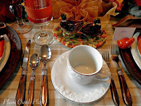 Plumcreek place - Duck, hunt, fall, Thanksgiving tablescape 