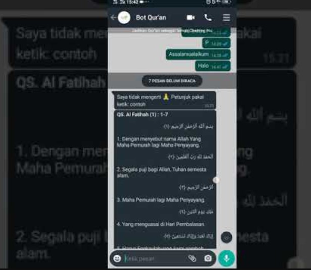 Bot Quran WhatsApp