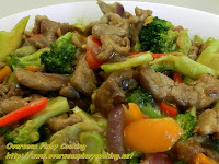 Pork and Broccoli Stirfry