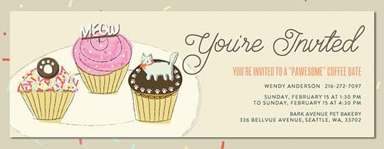 Evite cat invitation 