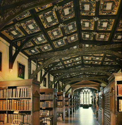 Bodlein Library, Oxford University, England 