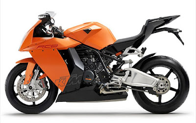 New 2016 KTM 1190 RC8R orange color