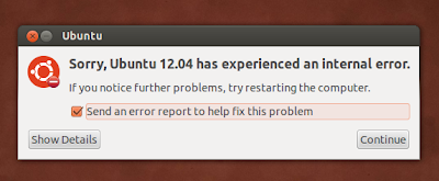 Disable 'System Program Problem Detected' Errors in Ubuntu 12.04 LTS