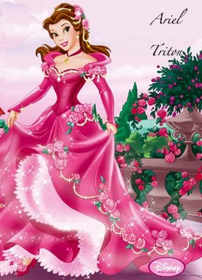 Pink Wallpaper on Disney Princesses Belle Pink Wallpaper Jpg