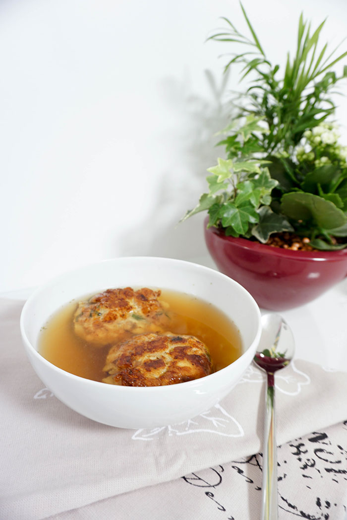 Kaspressknödel-Suppe