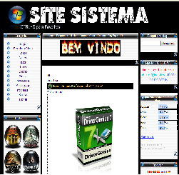 Template site sistema download 