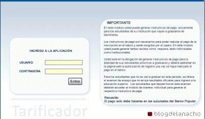 Tarificador Icfes Interactivo Institucional