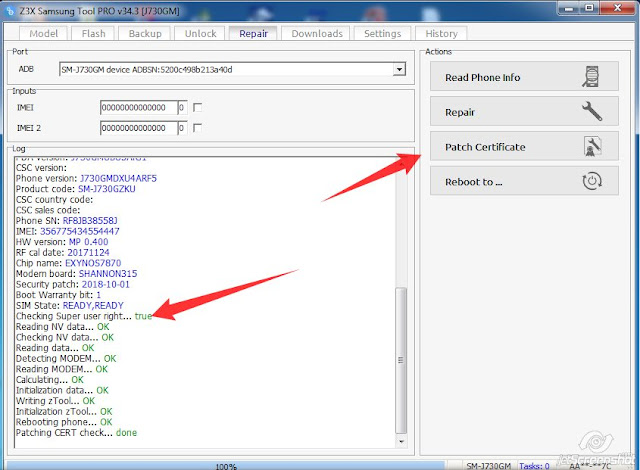 Samsung sm-J730g Or gm Root File 7.0 Tested CF Auto Root