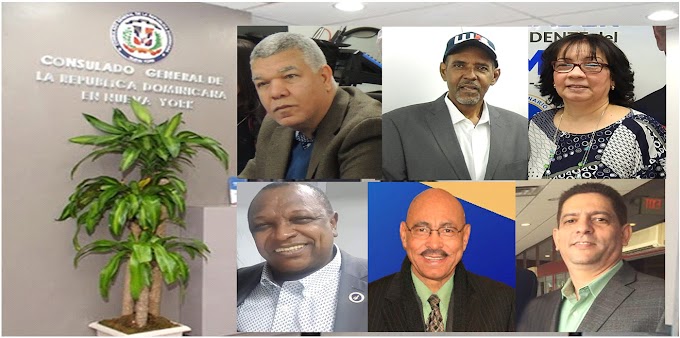 Seis reconocidos dirigentes del PRM aspiran a cónsul en NY  y  esperan uno sea escogido por Abinader