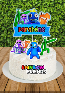 Mamãe Fazendo a Festa em Casa: Ideias Festa Party Rainbow Friends