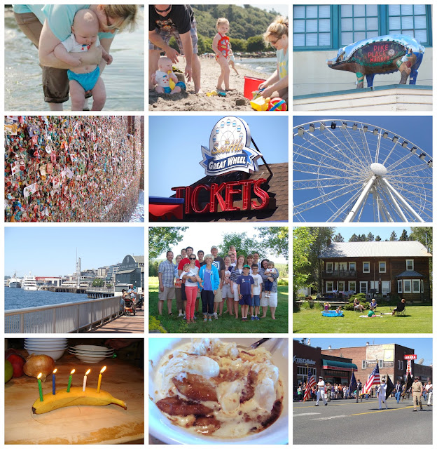 seattle must sees: gum wall, pike place market, ferris wheel, waterfront