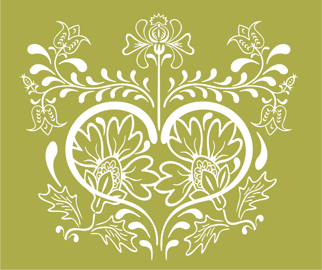 Bezierinfoベジェインフォ ヴィンテージな植物柄のデザイン Vintage Floral Design Vector Graphic イラスト 素材