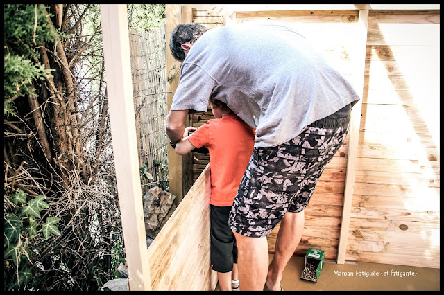 cabane bois enfant