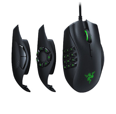 Razer Naga Trinity - The Modular Gaming Mouse With 3 Interchangeable Side Plates, AWESOME For Gamers