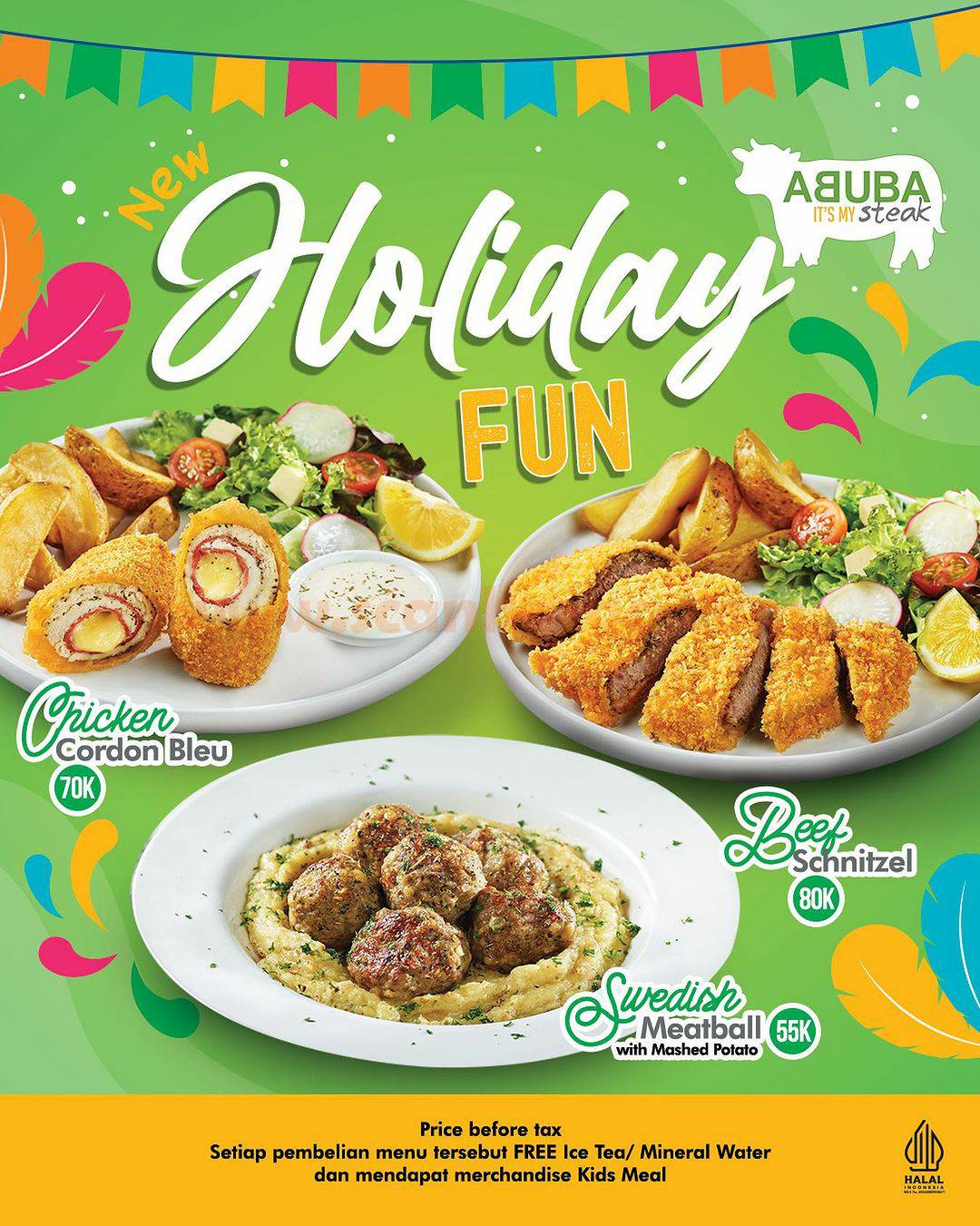 Promo ABUBA STEAK HOLIDAY FUN