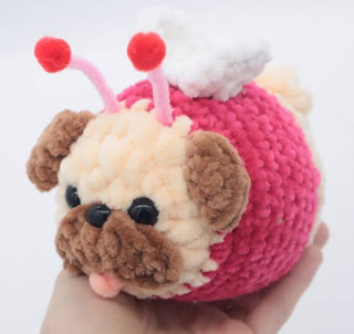 PATRON GRATIS PERRO INSECTO AMIGURUMI 67600