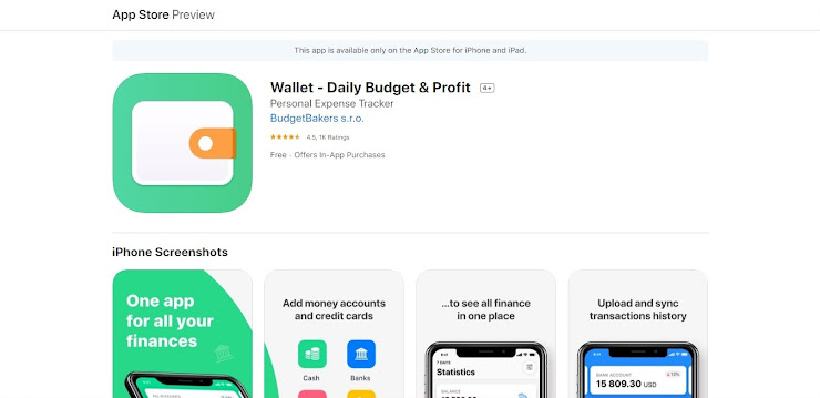 Wallet - app de ahorro