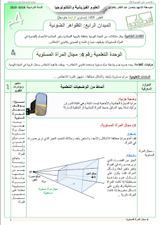 مذكرات الرابعة متوسط