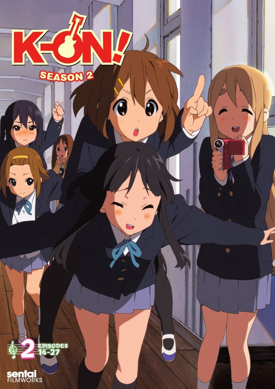 K-On! Season 2 Blu-Ray Cover